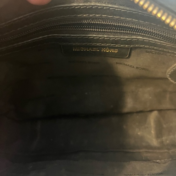 Michael Kors Suede & Leather Crossbody Bag - Picture 7 of 7